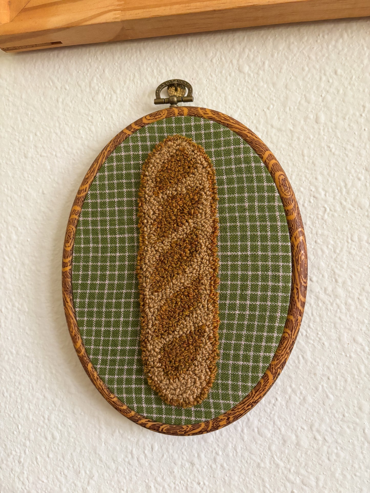 Baguette on Green Check