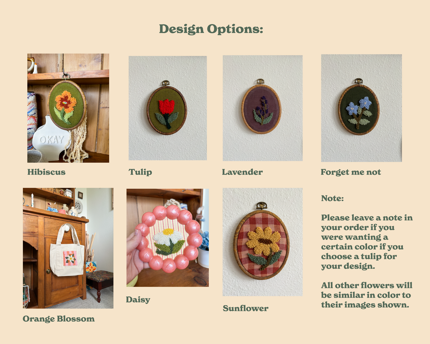 Small Floral Tote Bags