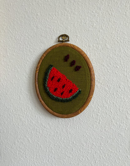 Watermelon on Green