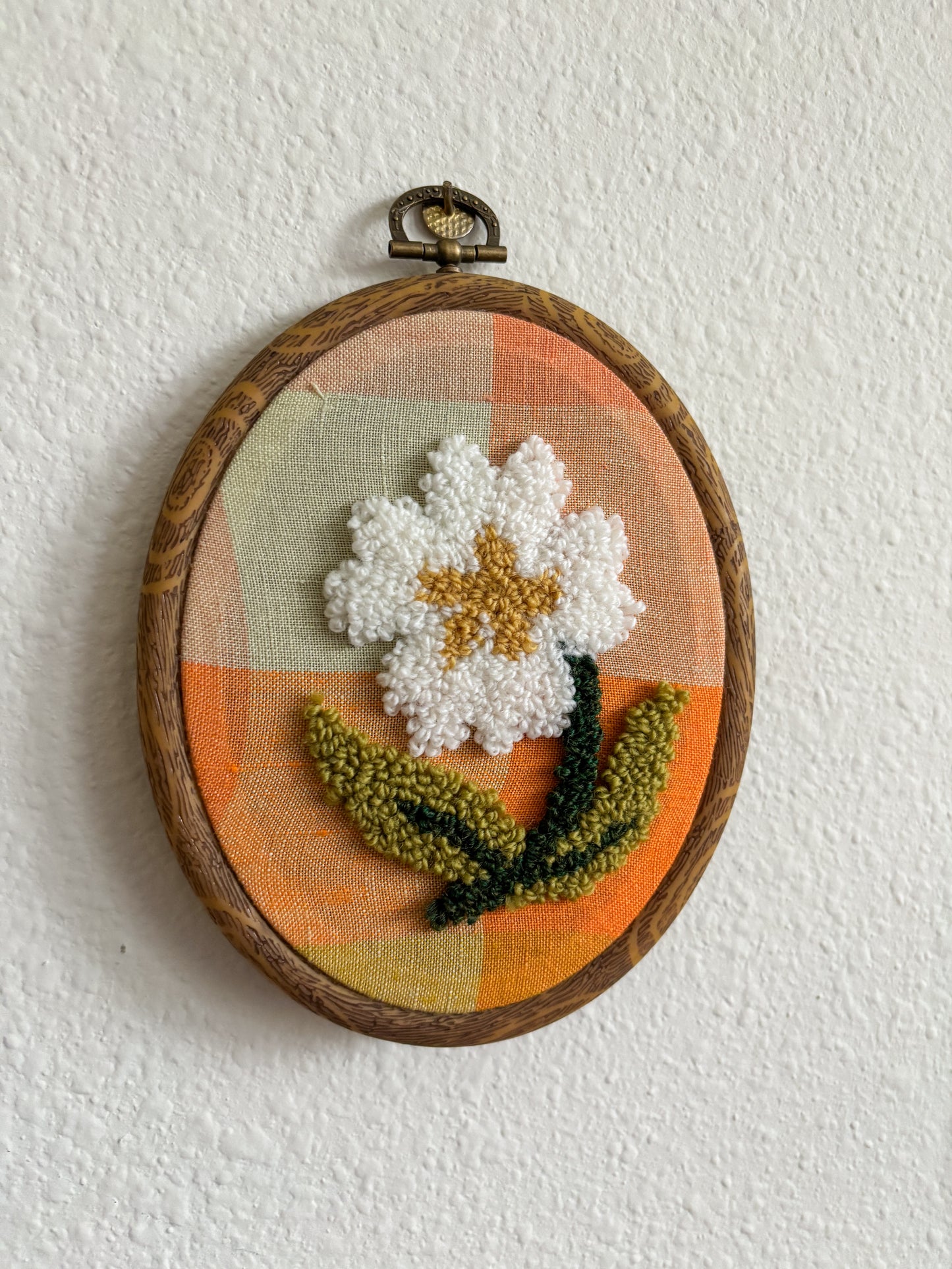 Primrose on Yellow Plaid