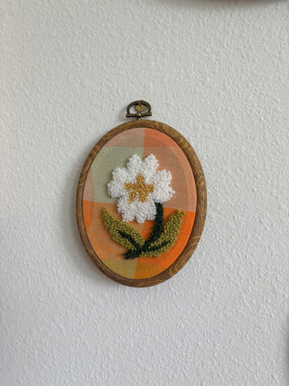 Primrose on Yellow Plaid