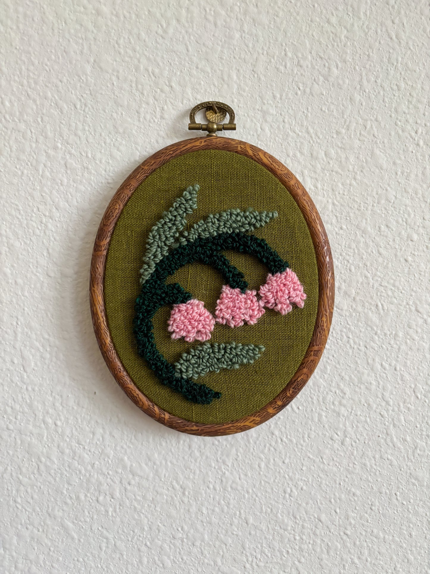 Lily of the Valley on Green