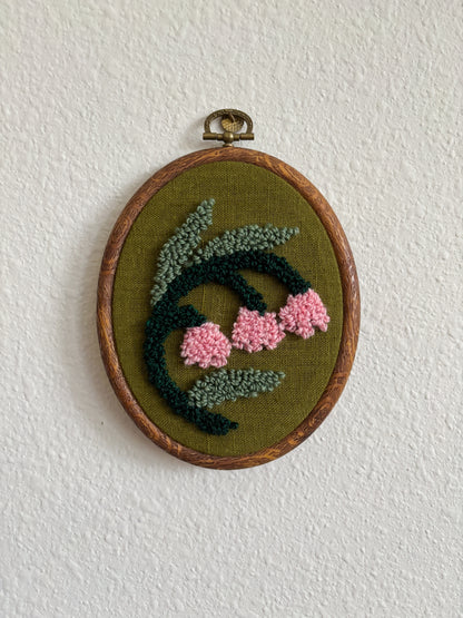 Lily of the Valley on Green