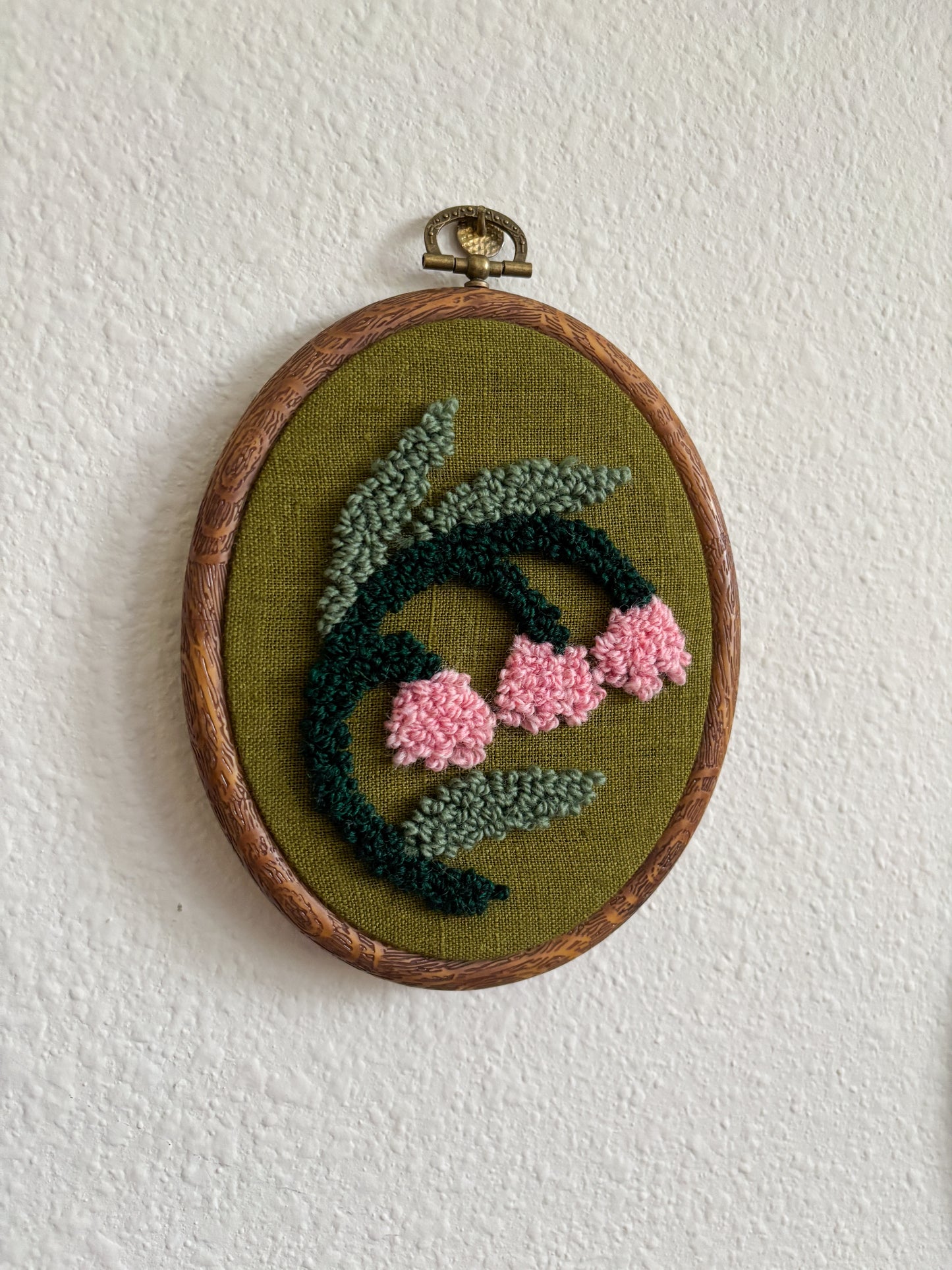 Lily of the Valley on Green