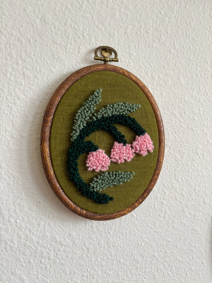 Lily of the Valley on Green