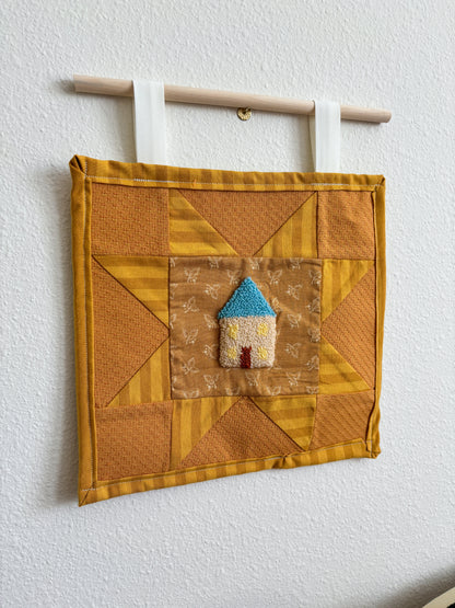 The House Quilted Wall Hanging