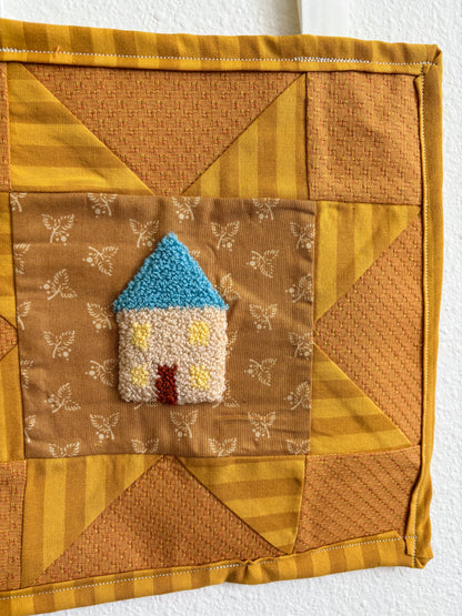 The House Quilted Wall Hanging