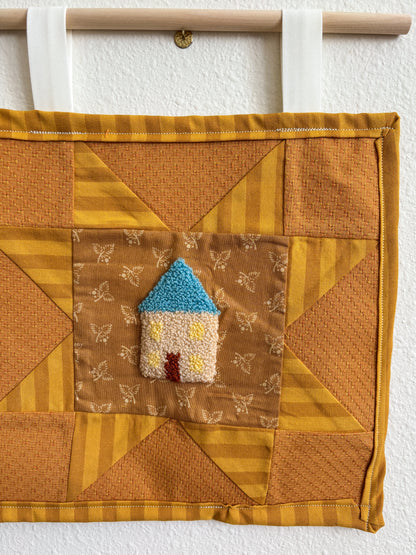 The House Quilted Wall Hanging
