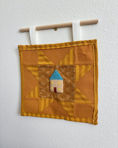 The House Quilted Wall Hanging