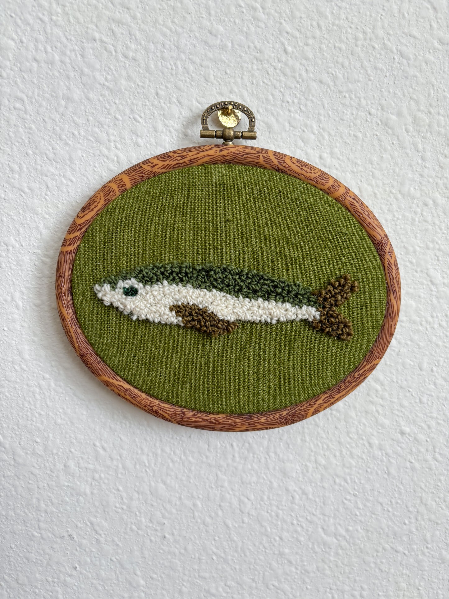 Green Fish on Green
