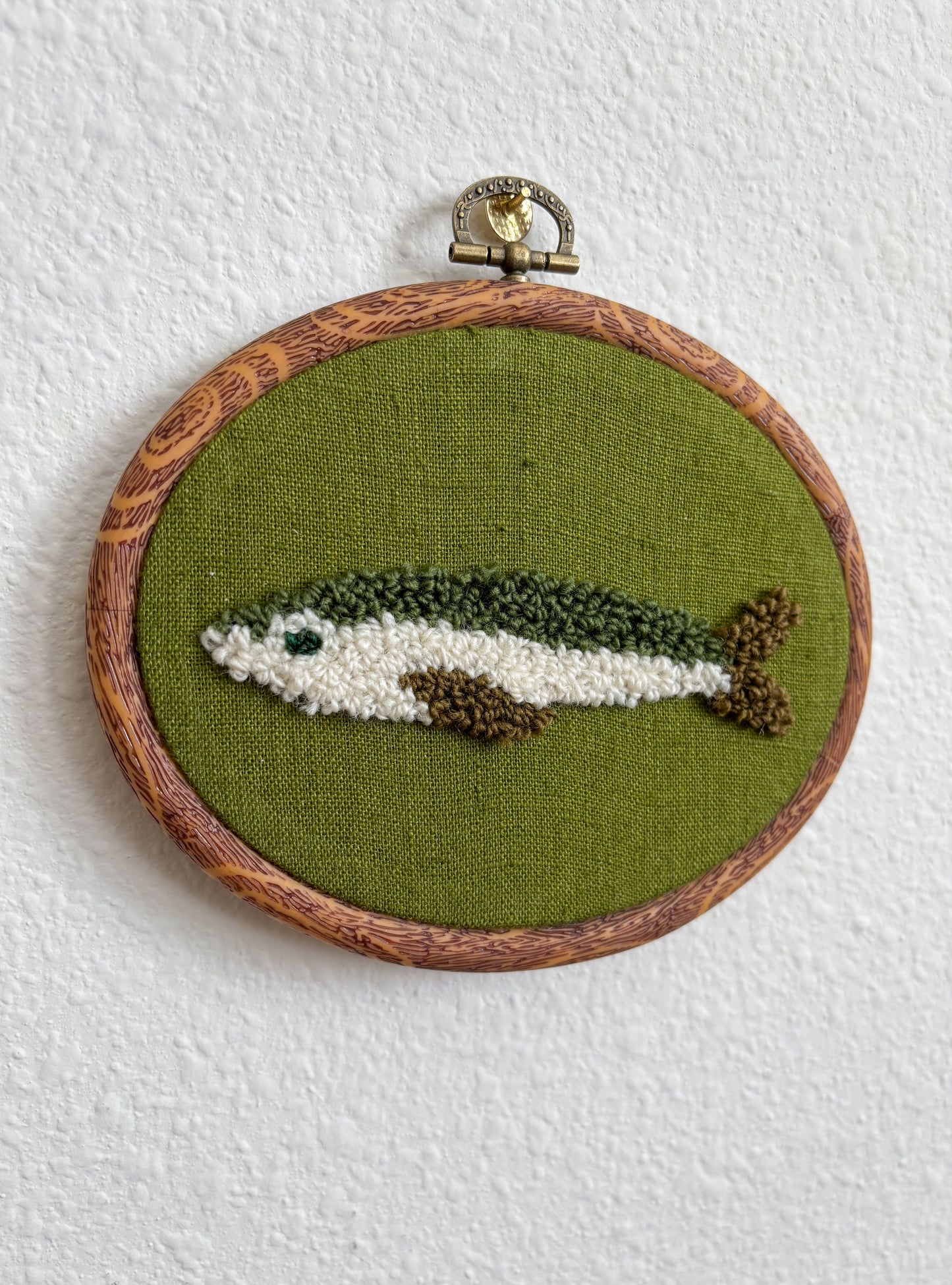 Green Fish on Green