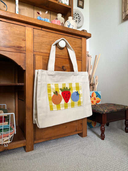 Large Farmer's Market Tote Bags