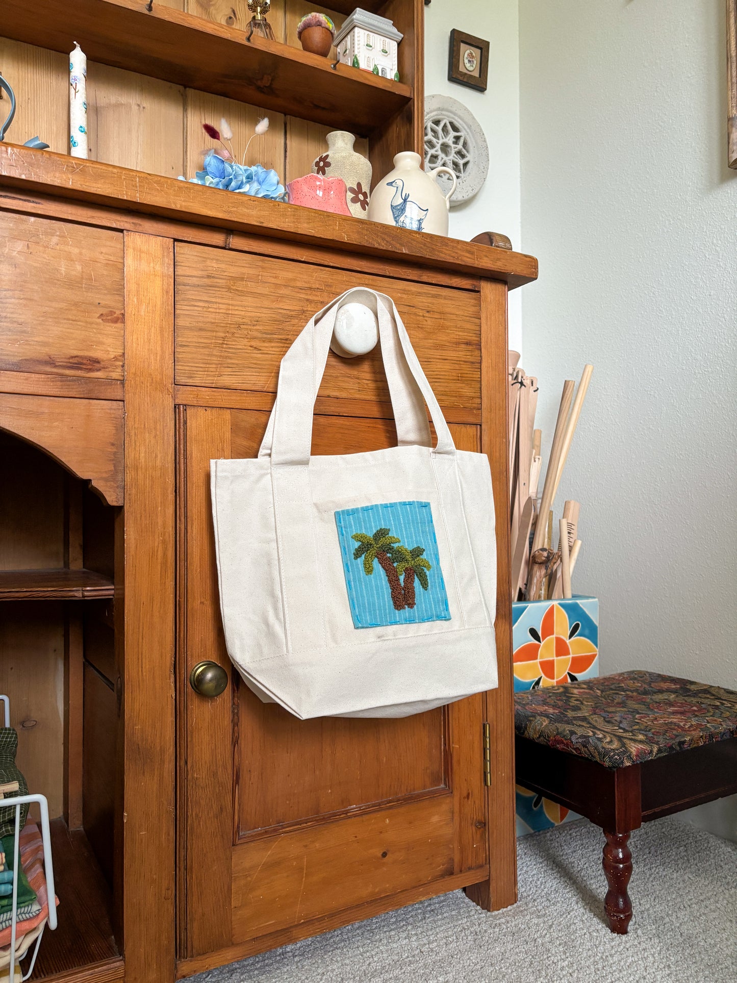 Small Coastal Tote Bags