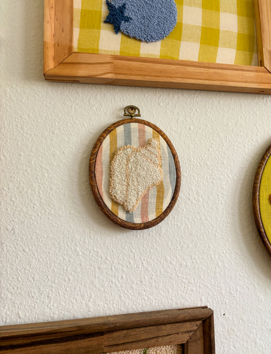 Conch Shell on Multi-Stripes