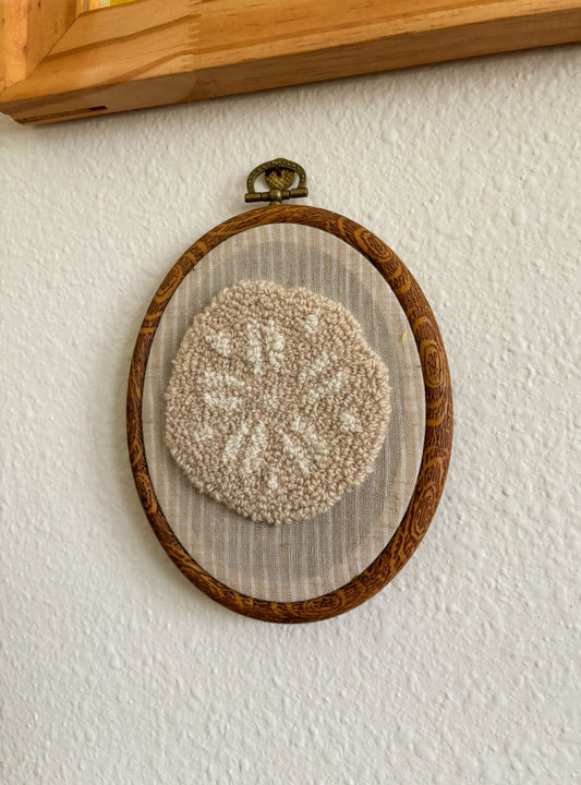 Sand Dollar on Neutral Stripes