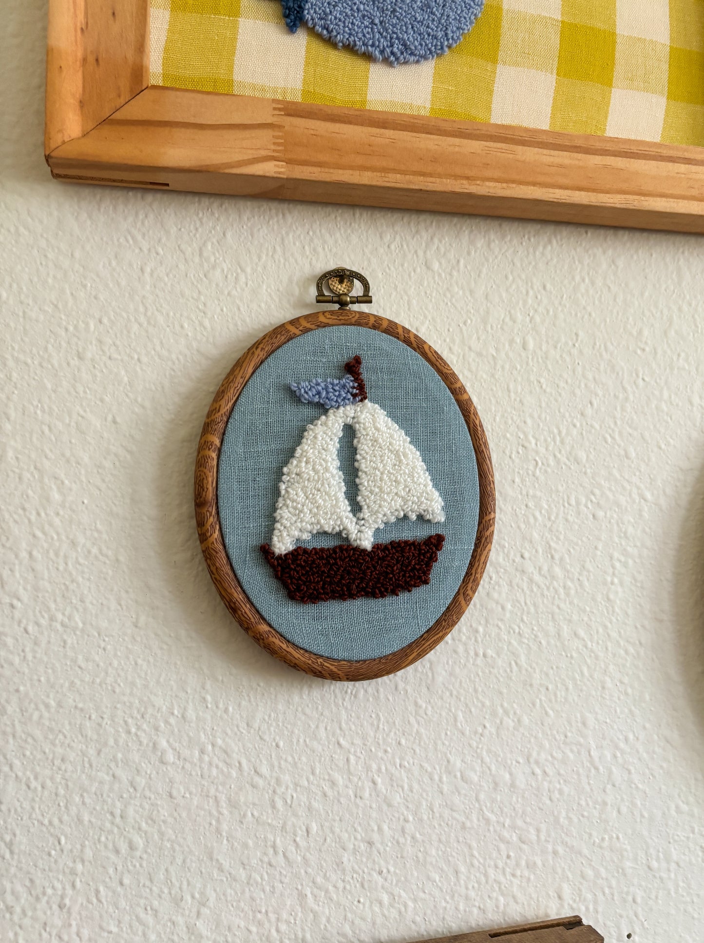 Sailboat on Blue