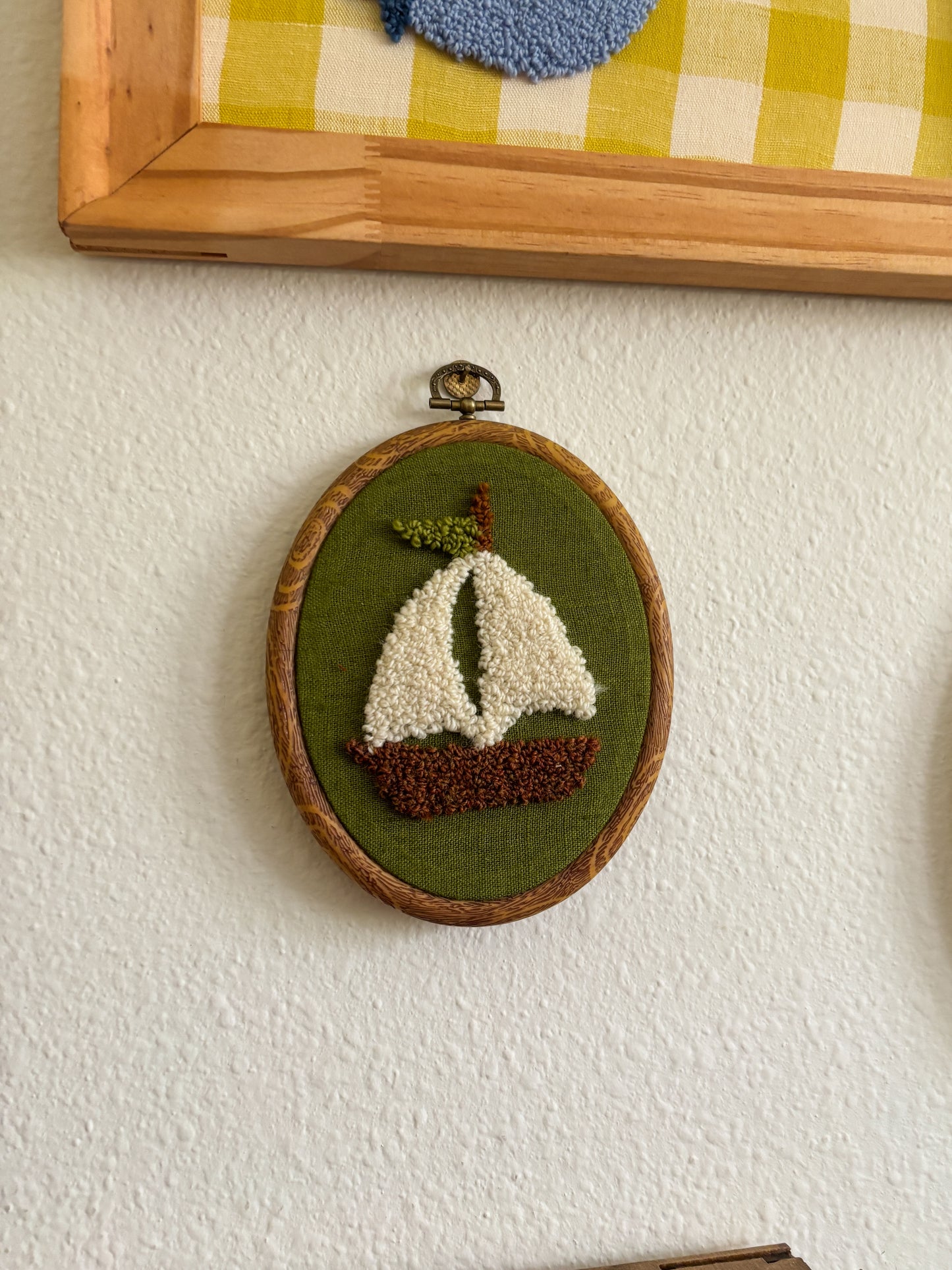 Sailboat on Green