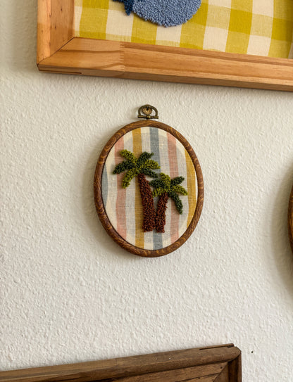 Palm Tree on Multi-Stripe