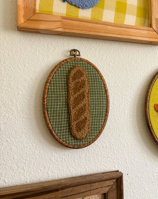 Baguette on Green Check
