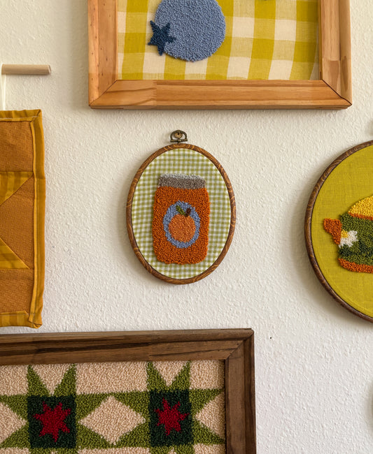 Orange Jam Jar