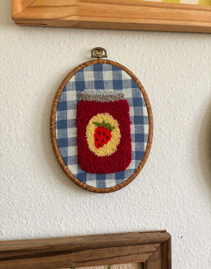 Strawberry Jam Jar