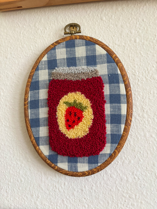 Strawberry Jam Jar