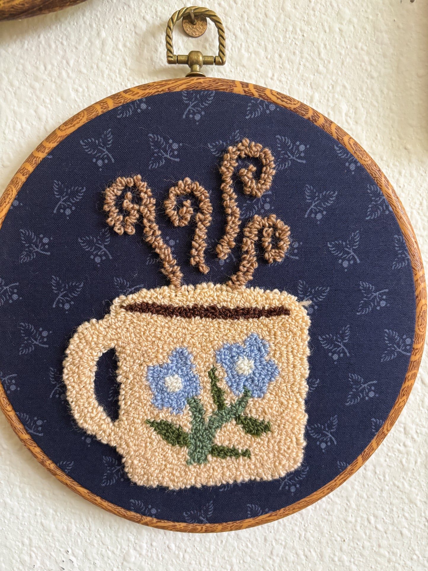 Forget Me Not Coffee Cup