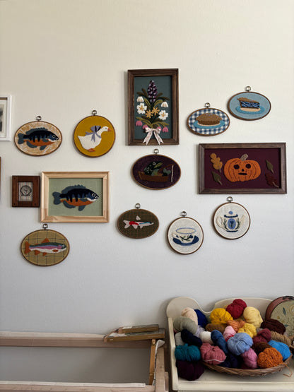 Teacup with Blue Flower