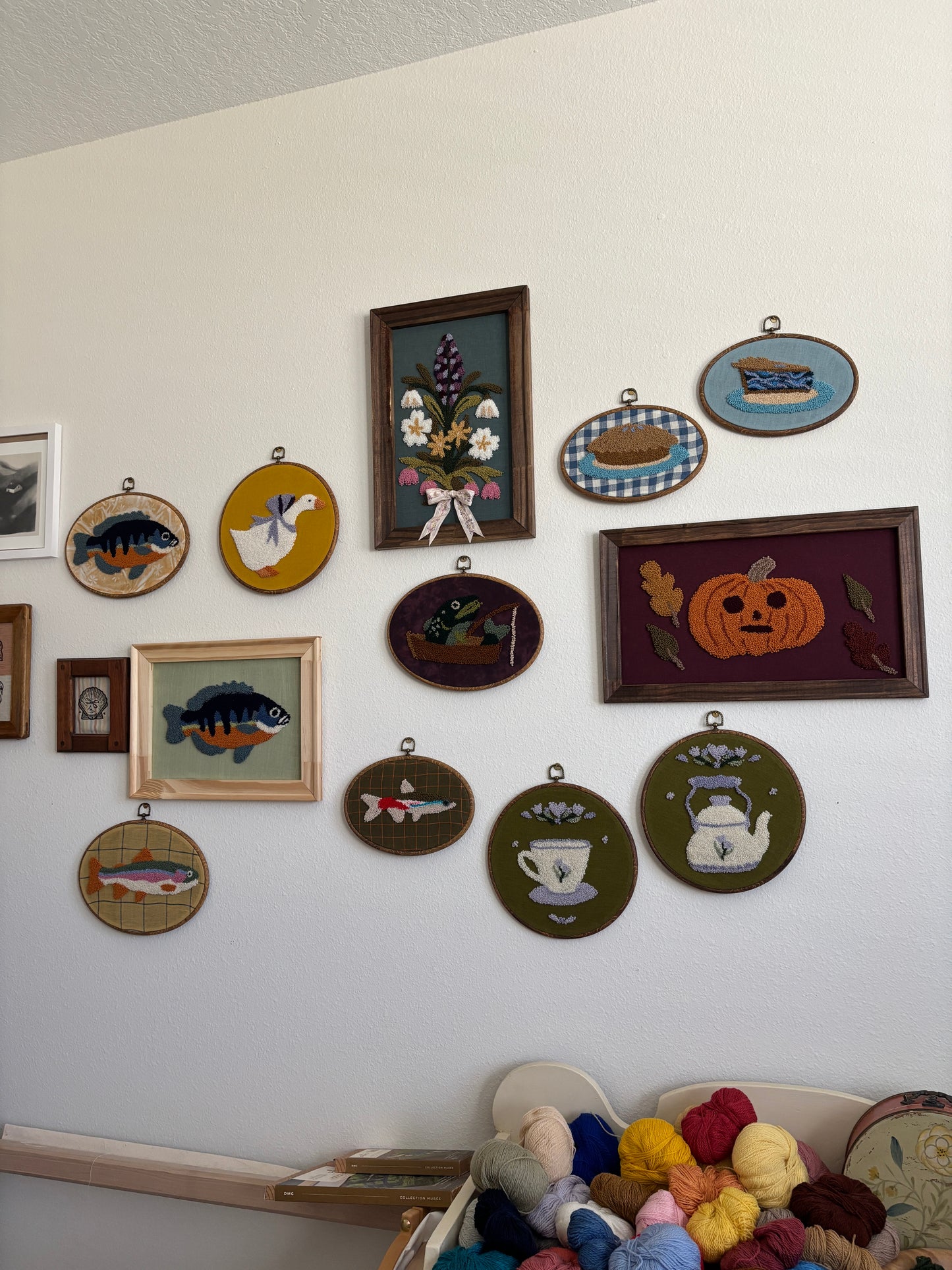 Teapot with Purple Flower